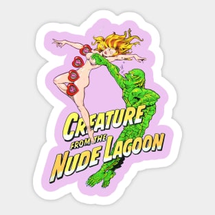 Creature Nude LOL Sticker